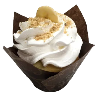 Banana Cream Cupcake