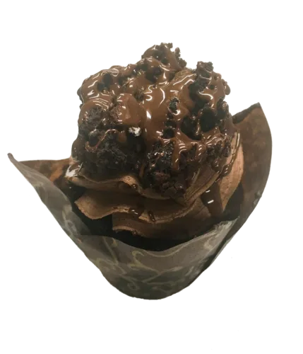 Brownie Batter Gourmet Cupcake - Patti's Pastries Pittsburgh