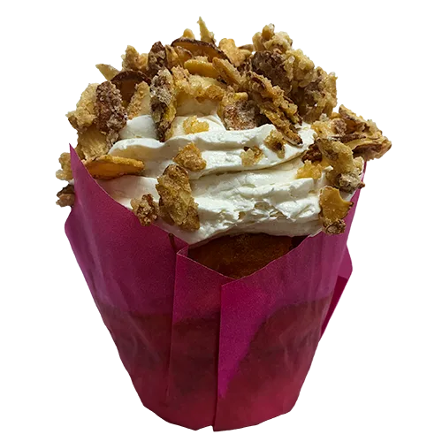 Burnt Almond Gourmet Cupcake - Patti's Pastries Pittsburgh