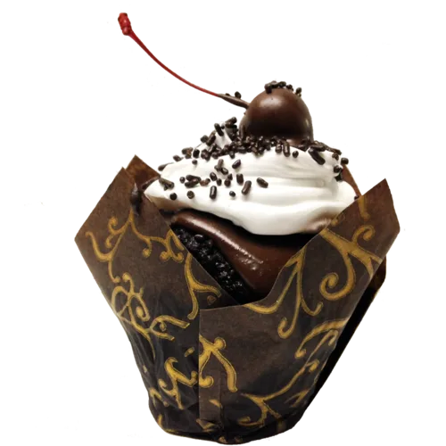 Chocolate Covered Cherry Cupcake