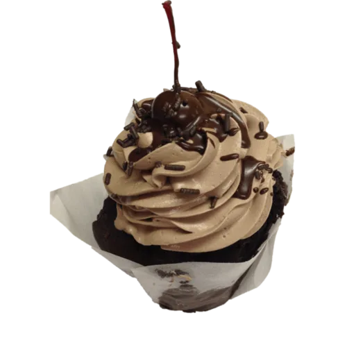 Chocolate Cherry Cupcake
