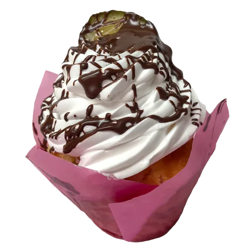 Chocolate Covered Sweet Pickle Cupcake