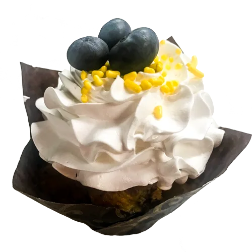 Lemon Blueberry Cupcake