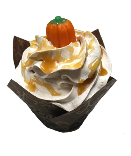 Pumpkin Dulce De Leche Cupcake
