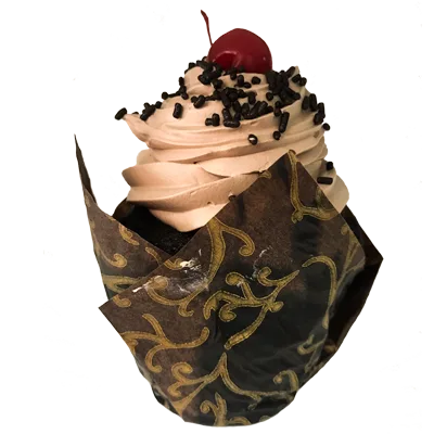 Triple Chocolate Gourmet Cupcake - Patti's Pastries Pittsburgh