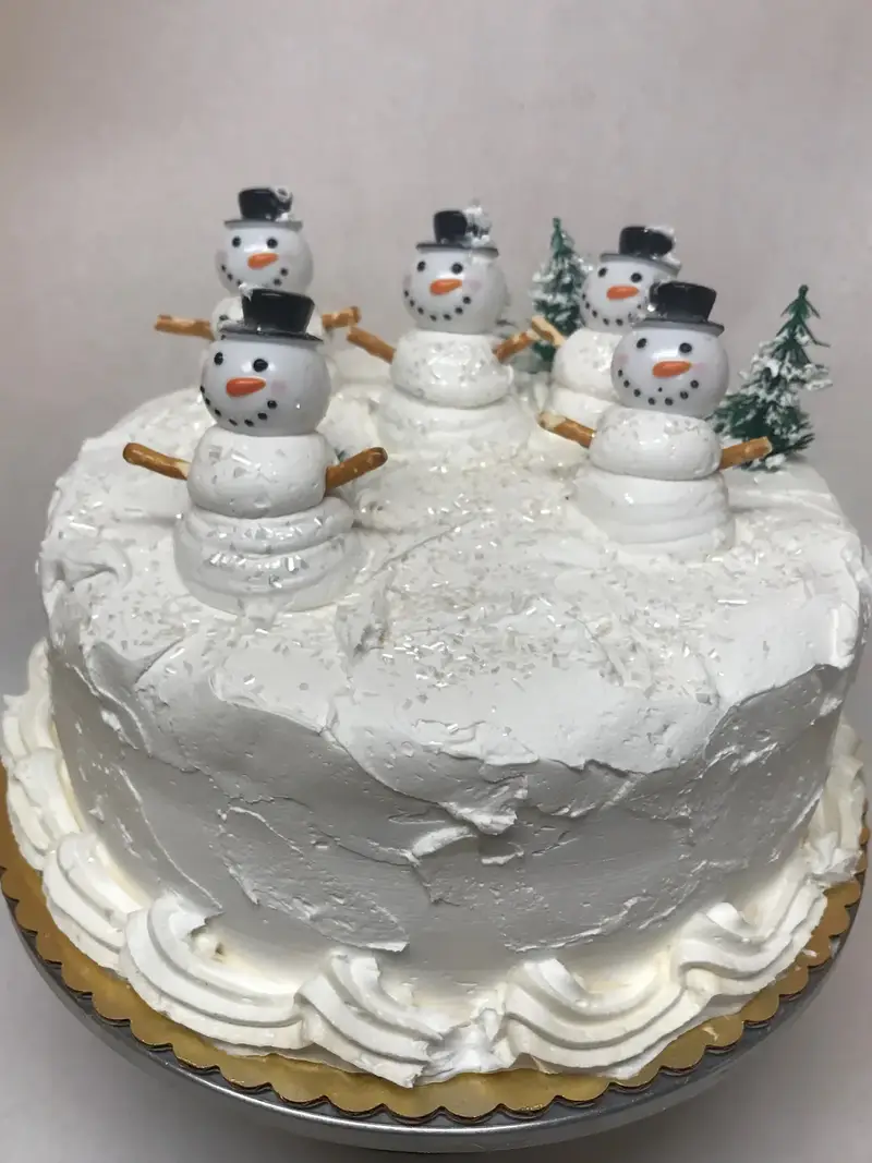 Snowman Cake