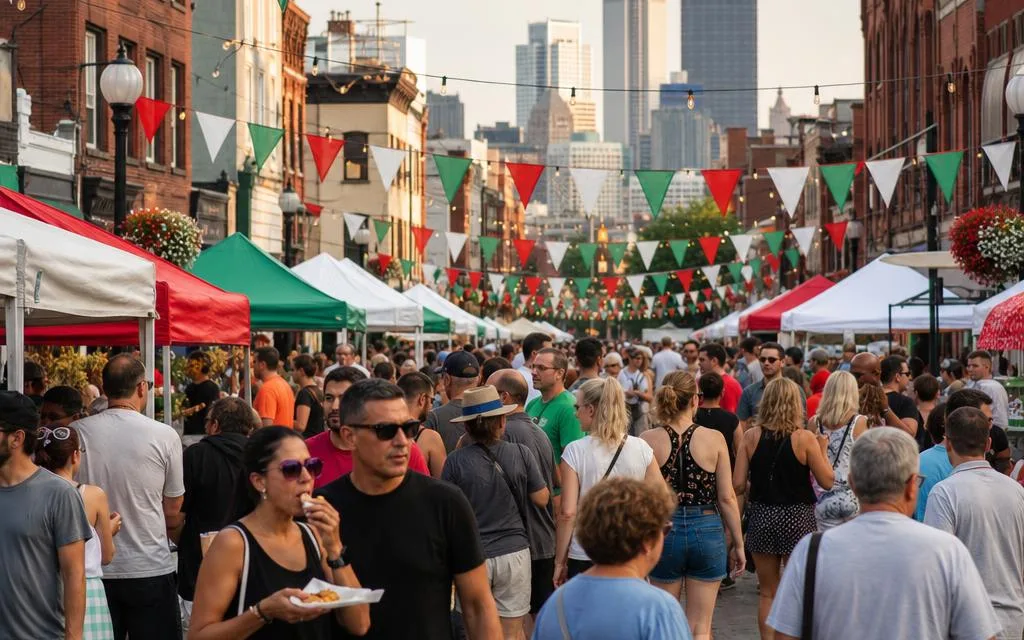 Little Italy Days 2026 - Italian street festival in Bloomfield, Pittsburgh - Patti's Pastries food truck event August 13-16